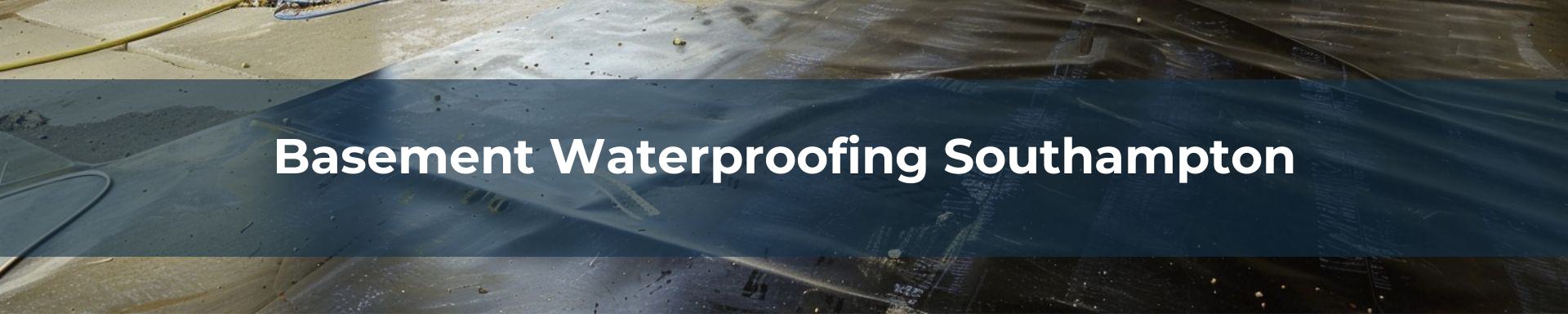 basement waterproofing Southampton